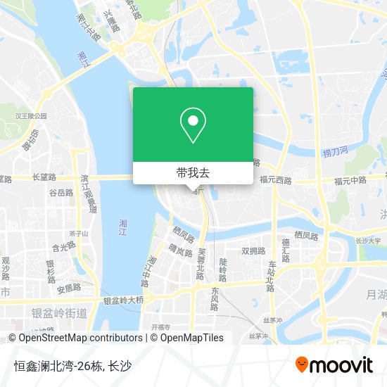 恒鑫澜北湾-26栋地图