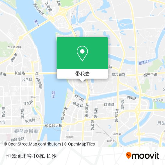 恒鑫澜北湾-10栋地图