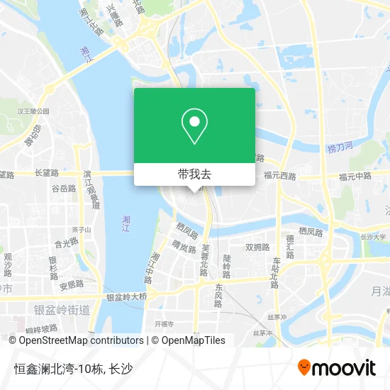 恒鑫澜北湾-10栋地图