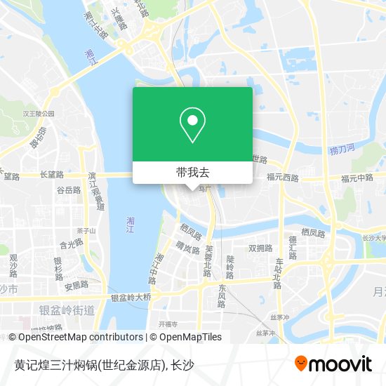 黄记煌三汁焖锅(世纪金源店)地图