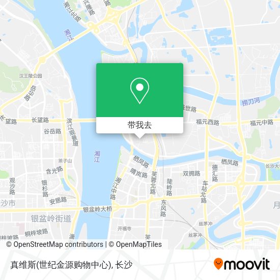 真维斯(世纪金源购物中心)地图