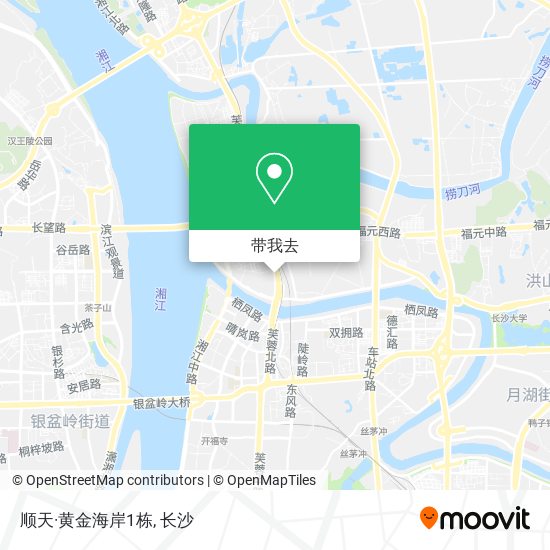 顺天·黄金海岸1栋地图