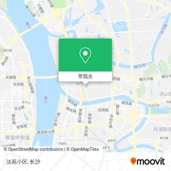 法苑小区地图