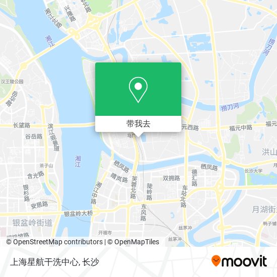 上海星航干洗中心地图
