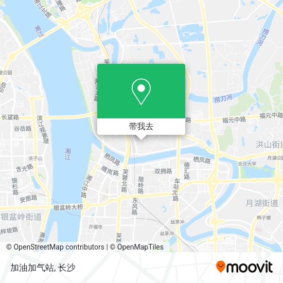 加油加气站地图