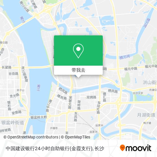 中国建设银行24小时自助银行(金霞支行)地图