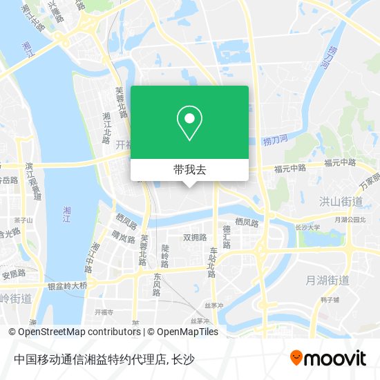 中国移动通信湘益特约代理店地图