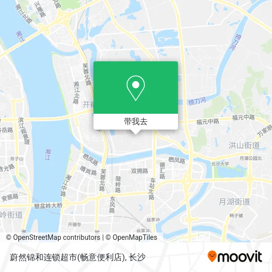 蔚然锦和连锁超市(畅意便利店)地图
