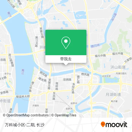 万科城小区-二期地图