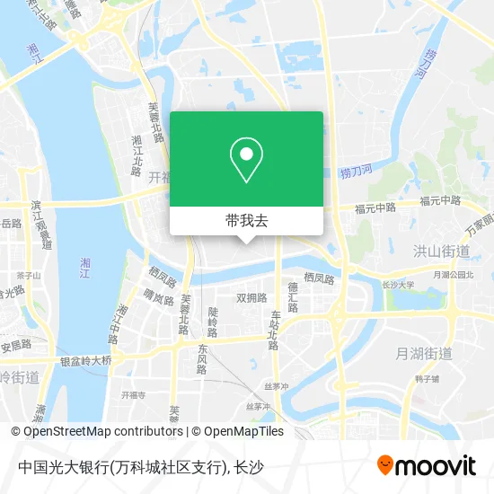 中国光大银行(万科城社区支行)地图