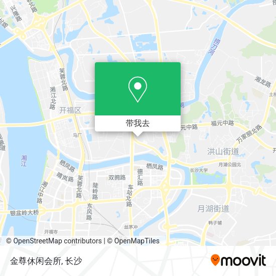 金尊休闲会所地图