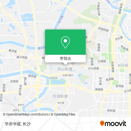学府华庭地图