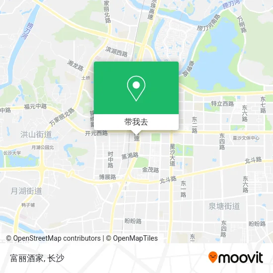 富丽酒家地图
