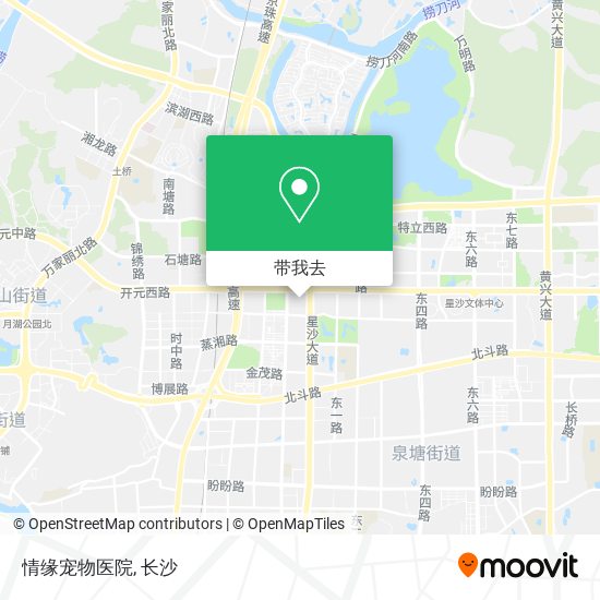 情缘宠物医院地图