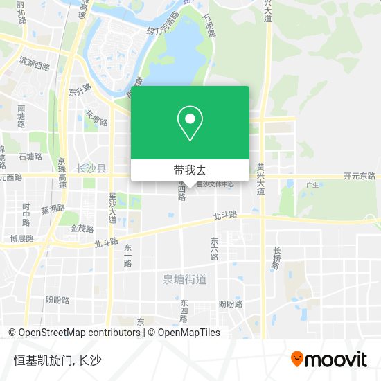恒基凯旋门地图