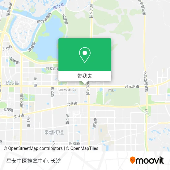 星安中医推拿中心地图