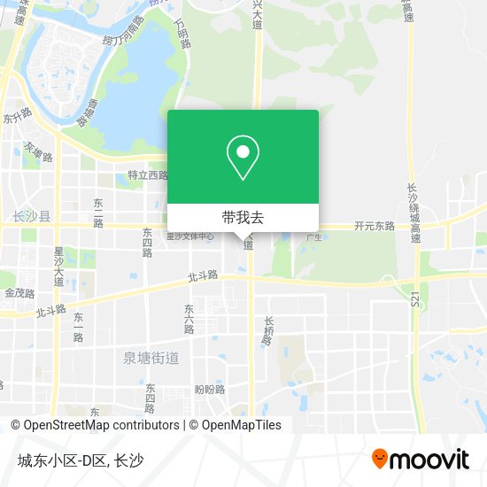 城东小区-D区地图