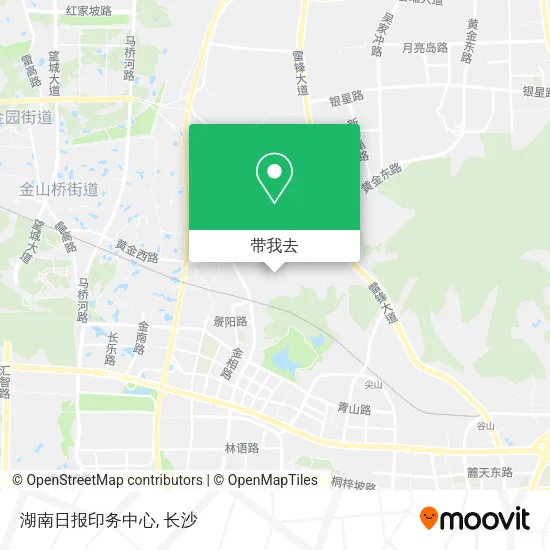 湖南日报印务中心地图