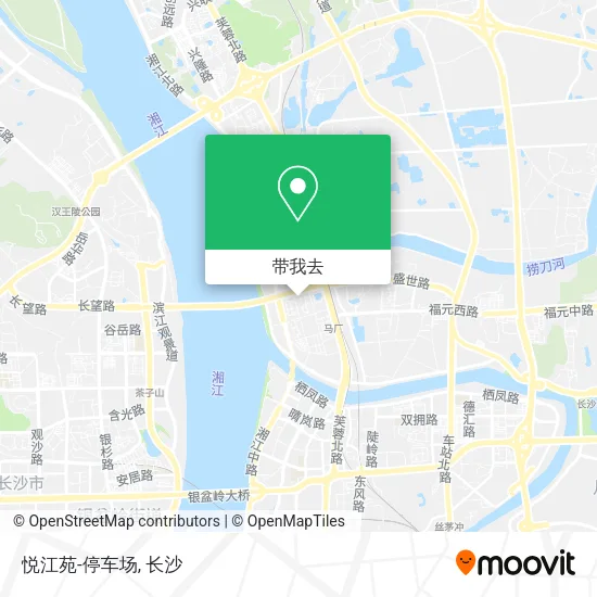 悦江苑-停车场地图