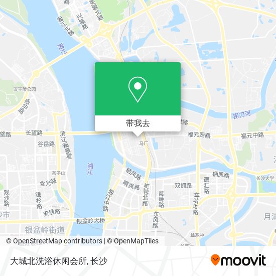 大城北洗浴休闲会所地图