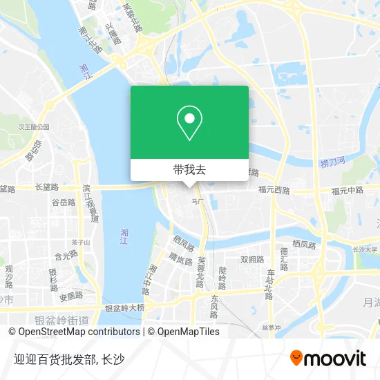 迎迎百货批发部地图