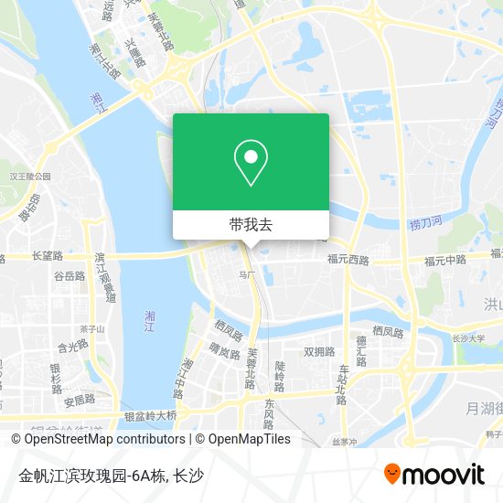 金帆江滨玫瑰园-6A栋地图