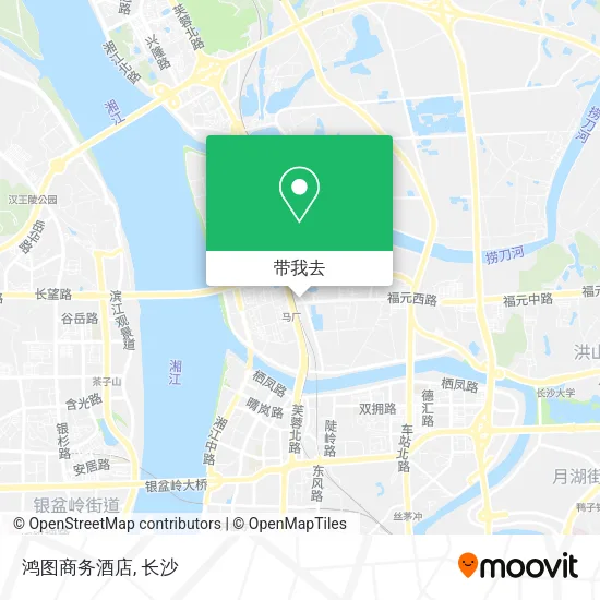 鸿图商务酒店地图