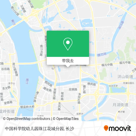 中国科学院幼儿园珠江花城分园地图