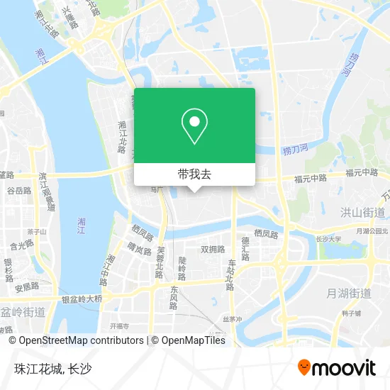 珠江花城地图