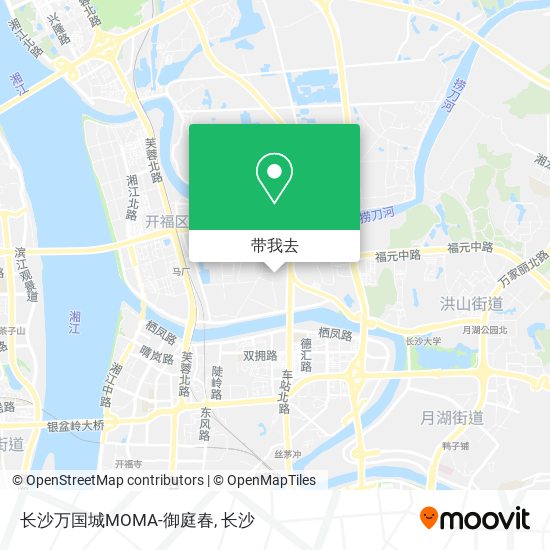 长沙万国城MOMA-御庭春地图