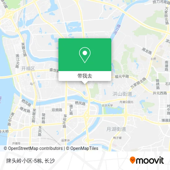 牌头岭小区-5栋地图
