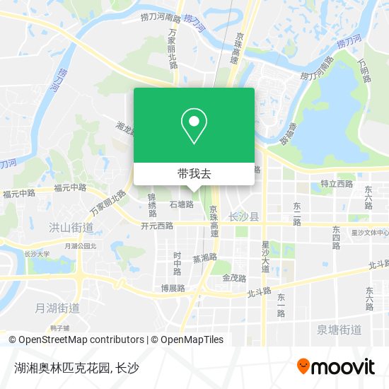 湖湘奥林匹克花园地图