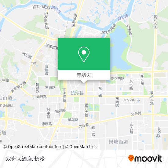 双舟大酒店地图