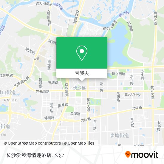 长沙爱琴海情趣酒店地图