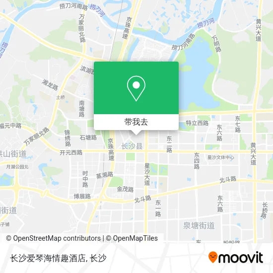 长沙爱琴海情趣酒店地图