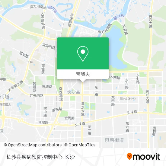 长沙县疾病预防控制中心地图