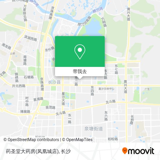 药圣堂大药房(凤凰城店)地图