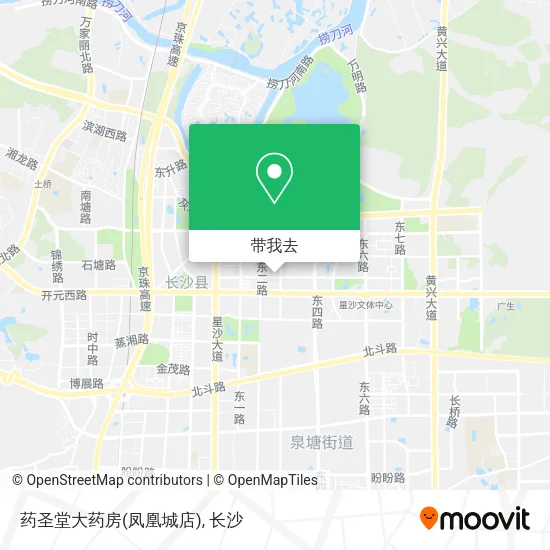 药圣堂大药房(凤凰城店)地图