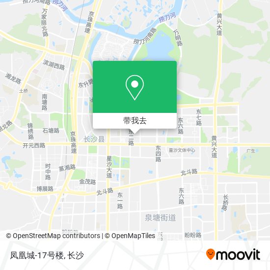 凤凰城-17号楼地图