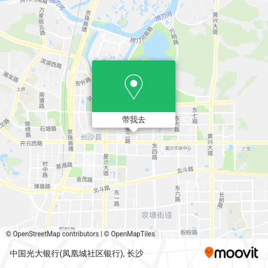 中国光大银行(凤凰城社区银行)地图
