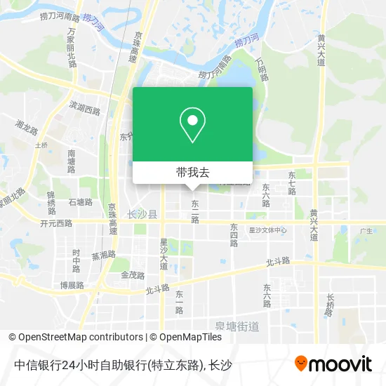 中信银行24小时自助银行(特立东路)地图