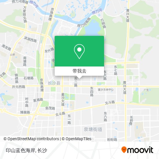 印山蓝色海岸地图