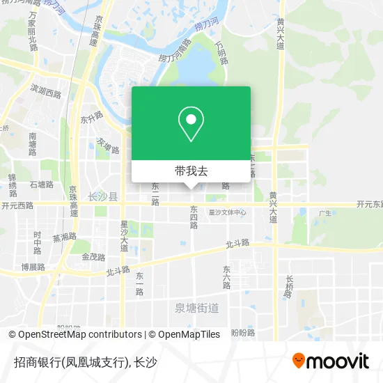 招商银行(凤凰城支行)地图