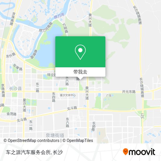 车之源汽车服务会所地图