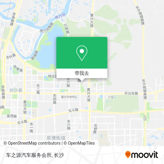 车之源汽车服务会所地图
