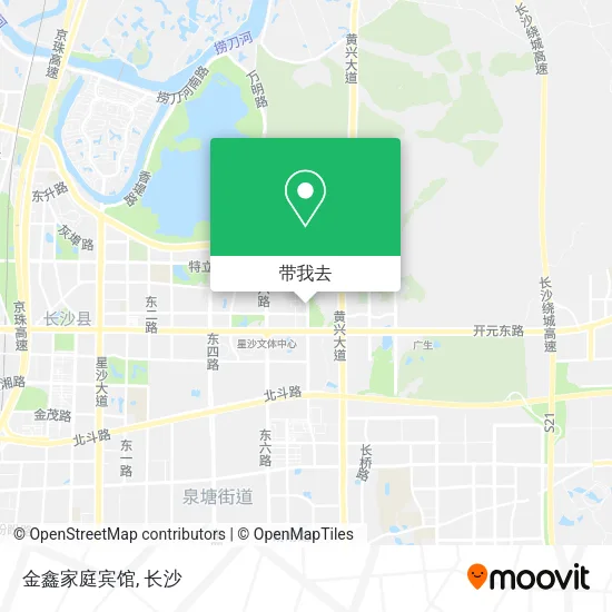 金鑫家庭宾馆地图