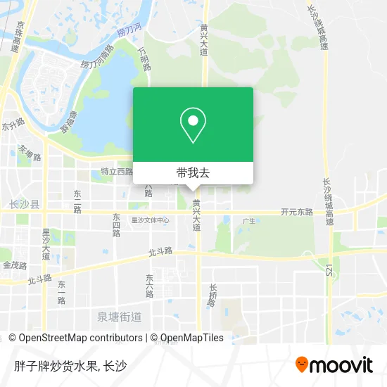 胖子牌炒货水果地图