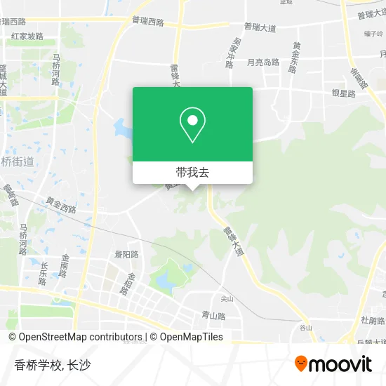 香桥学校地图
