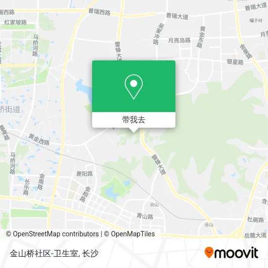 金山桥社区-卫生室地图