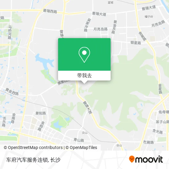 车府汽车服务连锁地图